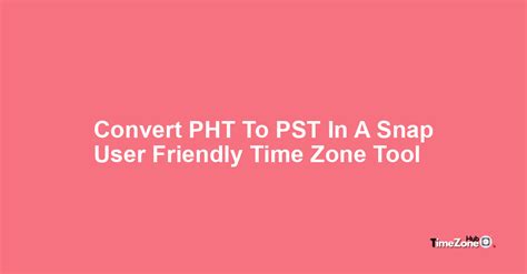 pht to et|PHT to ET Converter .